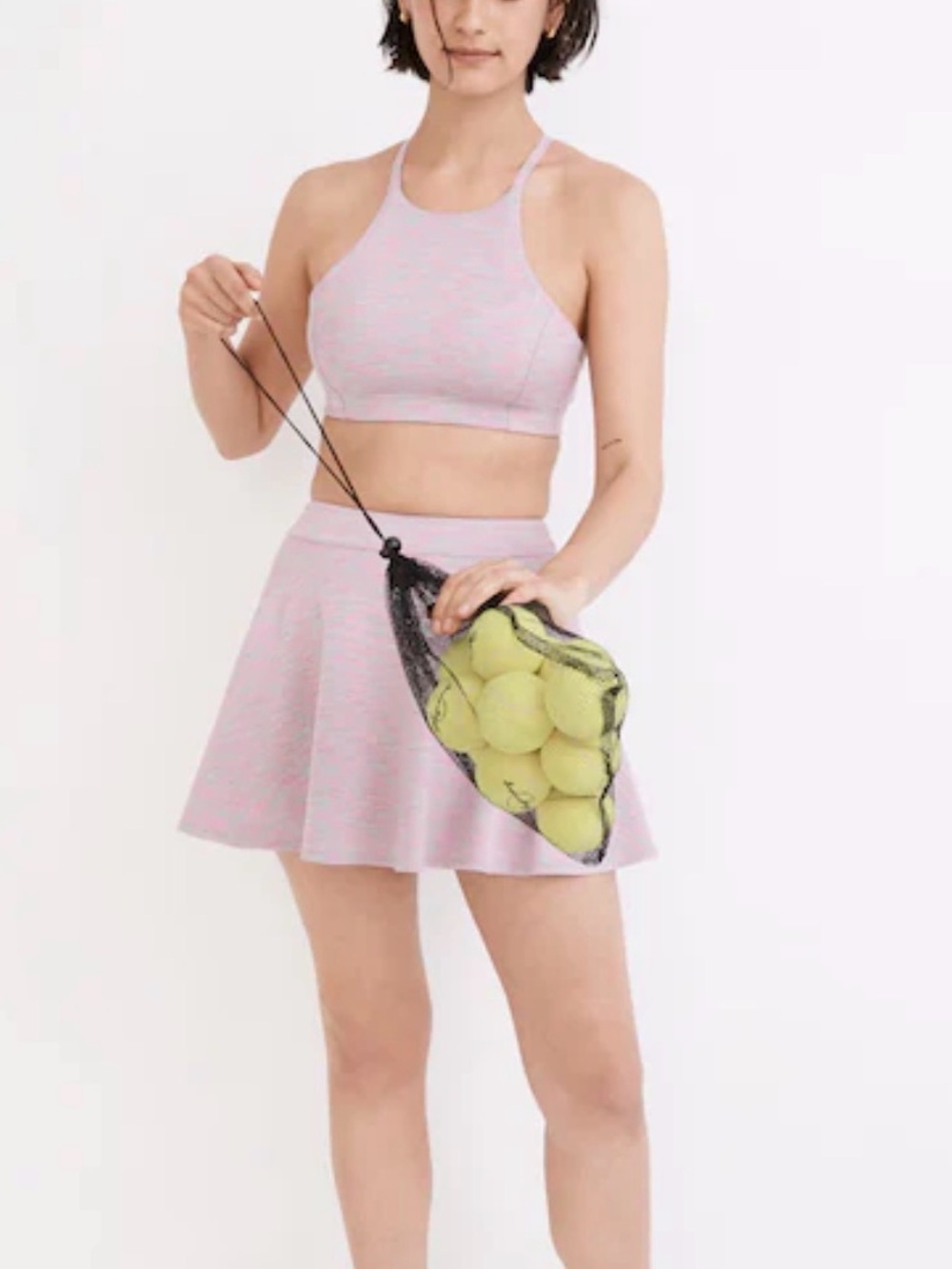 NEW Outdoor Voices Madewell Outdoor Flow 3" Skort and top size Small